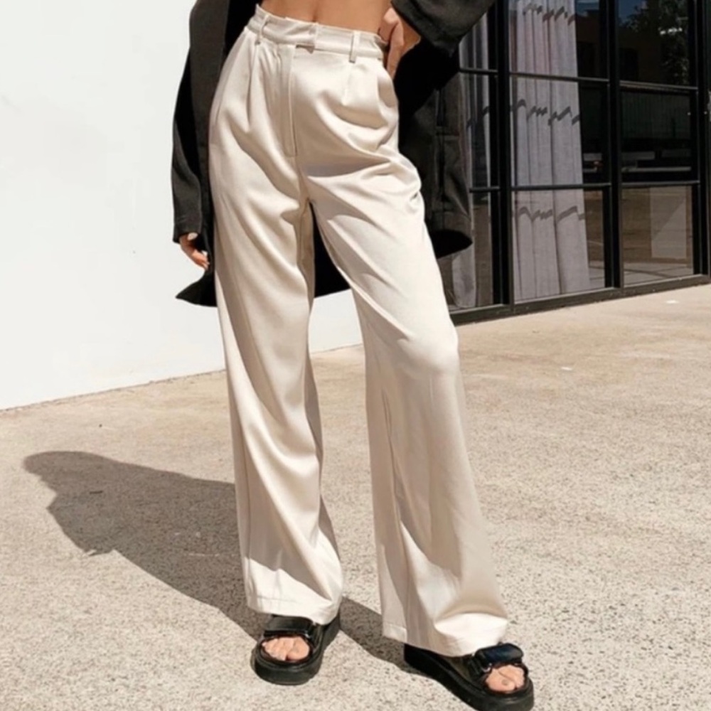 Princess Polly satin trousers: NWT